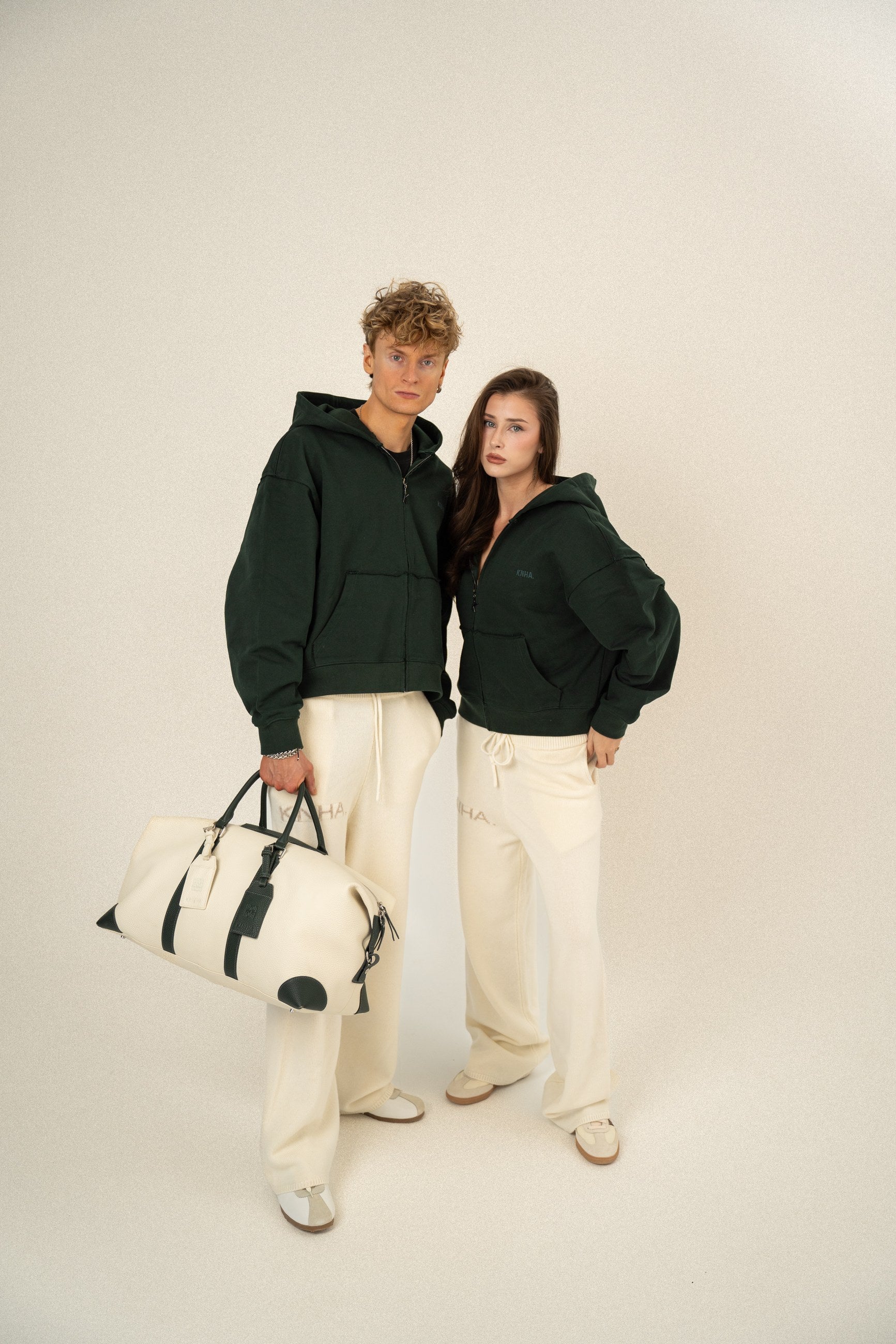 KANEHA 2026 campaign - sweatpants Cream 07