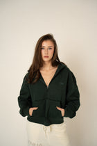 KANEHA 2026 campaign - zip hoodie Forest Green 02