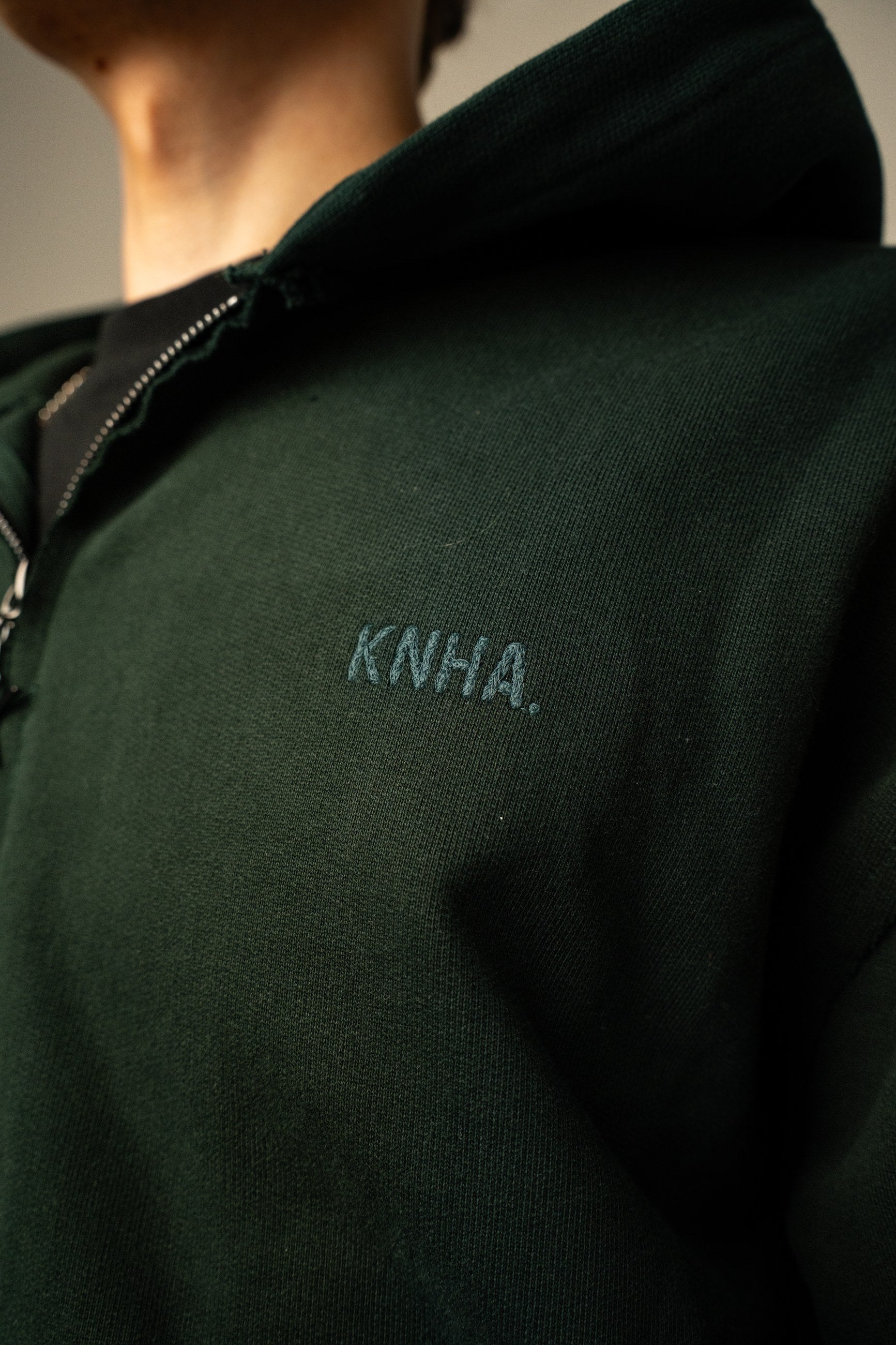 KANEHA 2026 campaign - zip hoodie Forest Green 09