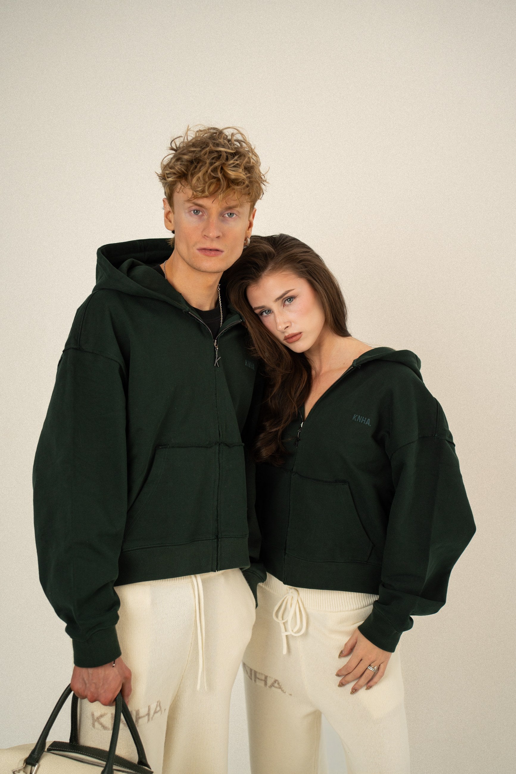 KANEHA 2026 campaign - zip hoodie Forest Green 10